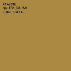#AA883E - Luxor Gold Color Image